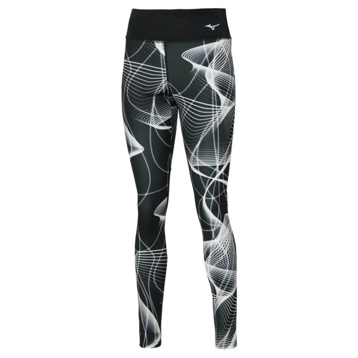 MIZUNO PRINTED TIGHTS (W) ΓΥΝΑΙΚΕΙΟ ΚΟΛΑΝ Black (J2GB270309)_0