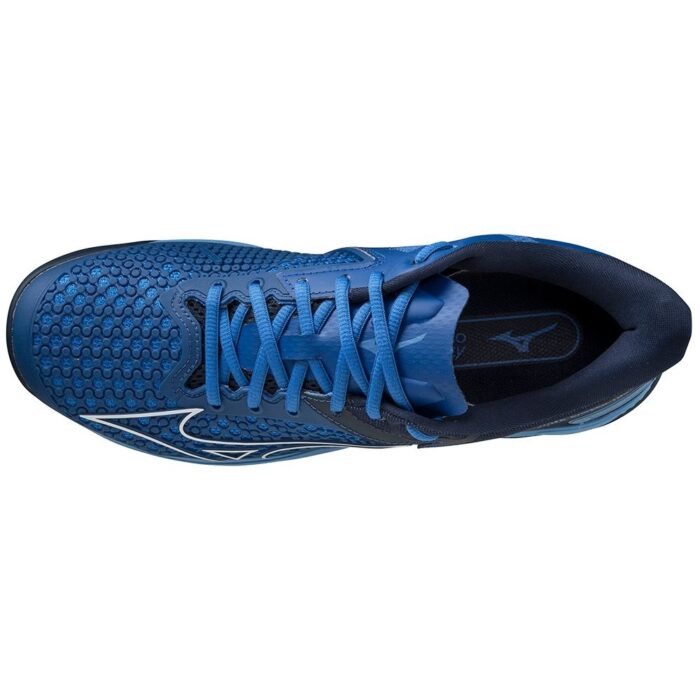 MIZUNO WAVE EXCEED TOUR 5 AC TENNIS ΠΑΠΟΥΤΣΙΑ ΑΝΔΡΙΚΑ (61GA227026) True Blue / White / Dress Blues_2