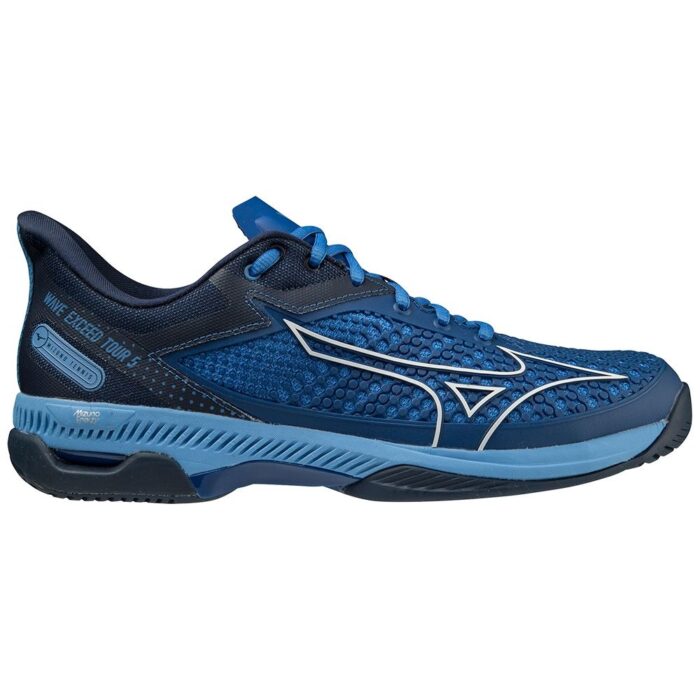 MIZUNO WAVE EXCEED TOUR 5 AC TENNIS ΠΑΠΟΥΤΣΙΑ ΑΝΔΡΙΚΑ (61GA227026) True Blue / White / Dress Blues_0