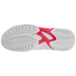 MIZUNO WAVE EXCEED TOUR 5 AC (W) ΠΑΠΟΥΤΣΙΑ TENNIS  Undyed White / Quiet Shade / Opera Red (61GA227706)_2