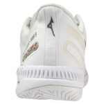 MIZUNO WAVE EXCEED TOUR 5 AC (W) ΠΑΠΟΥΤΣΙΑ TENNIS  Undyed White / Quiet Shade / Opera Red (61GA227706)_1