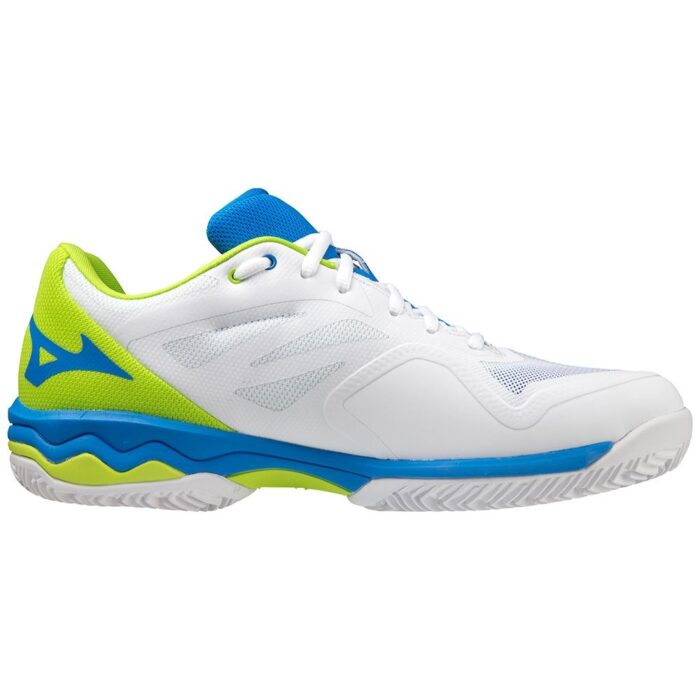 Mizuno Wave Exceed Light Ανδρικά Παπούτσια Τένις για Σκληρά Γήπεδα Λευκά (61GB2222-40)_3