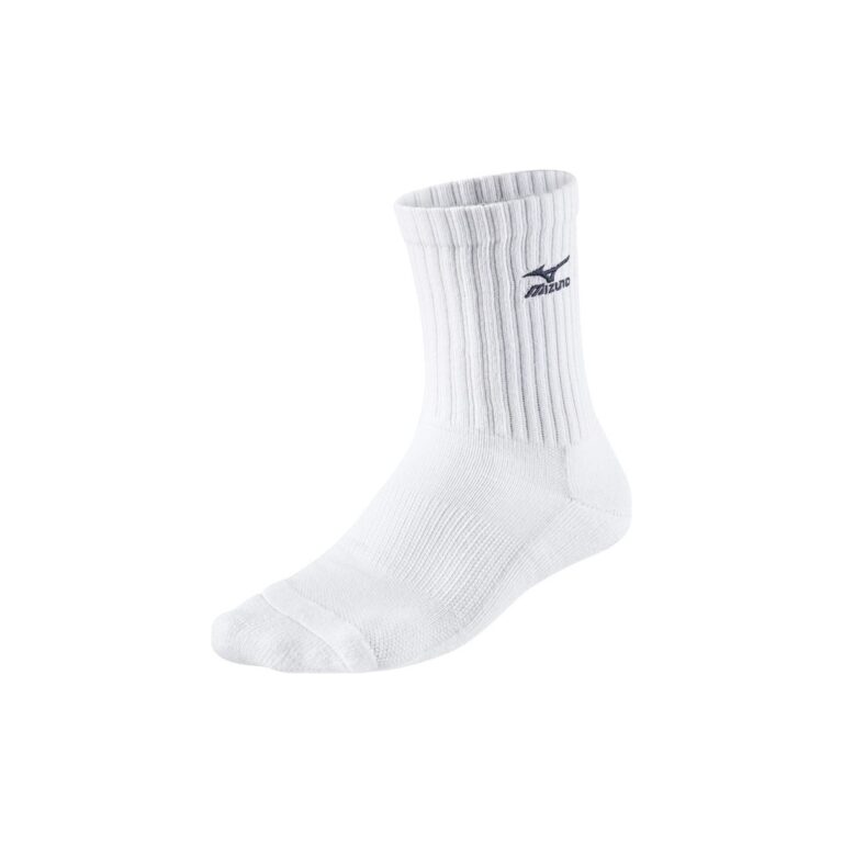 MIZUNO VOLLEY SOCKS WHITE (67XUU715-71)_0