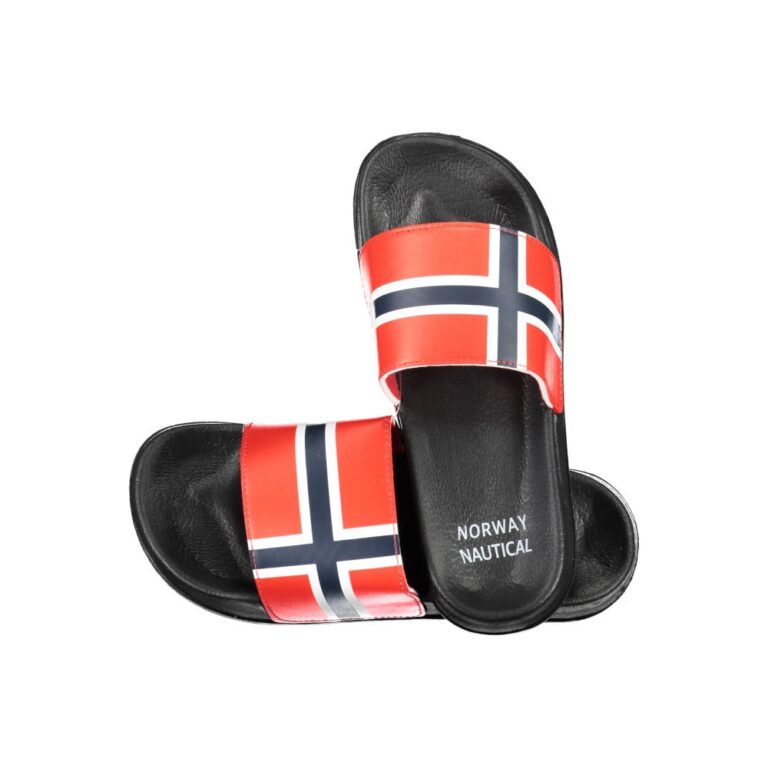 NORWAY Ανδρικές Παντόφλες Μαύρο (831002-BLACK)_0