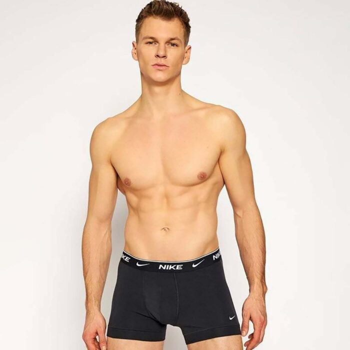 Nike Ανδρικά Μποξεράκια Everyday Cotton Strech Trunk Shorty 2pack (KE1085-UB1)_1