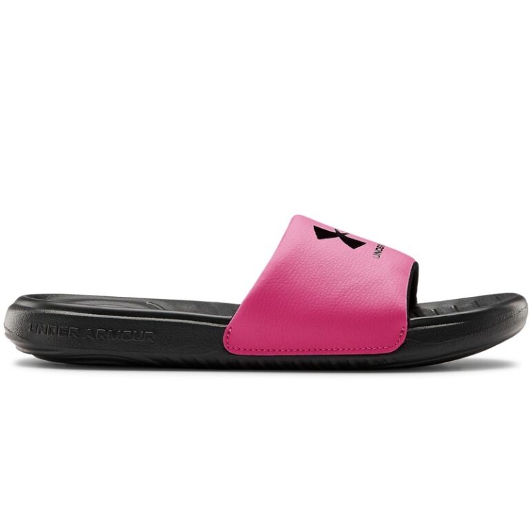 Under Armour Ansa Fix Slides Παιδικές Σαγιονάρες Slides για Κορίτσι (3023793-002) Μαύρες_0